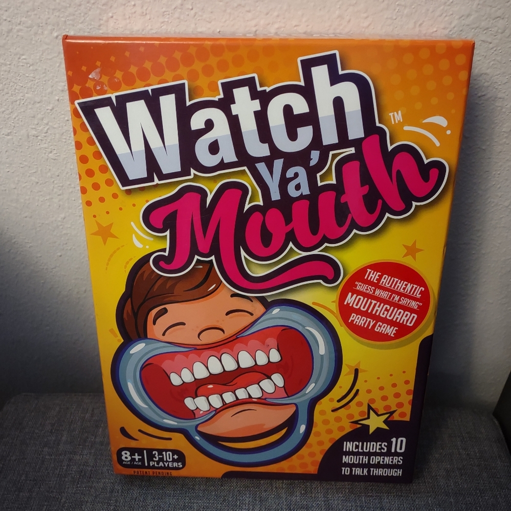 Watch YA Mouth WYM001 Mouthgard Party Game Family